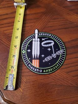 SpaceX VIASAT 3 Americas employee patch new