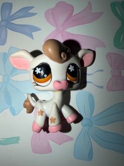 White flower cow lps