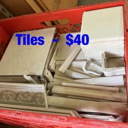 Tiles  -  $40  for all