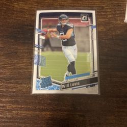 2023 Donruss Optic #298 Will Levis