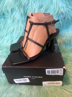 NIB Marc Fisher Dennie Chic Heeled Strappy Women’s size 7