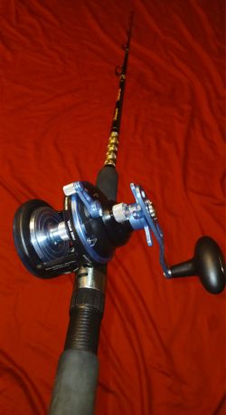 1)New PENN WARFARE ll 20NSD on New Custom TIDWATER. Special foam grip Hybrid Graphite Blank  fugi guides  Elite Jiggmaster 6'6 rod