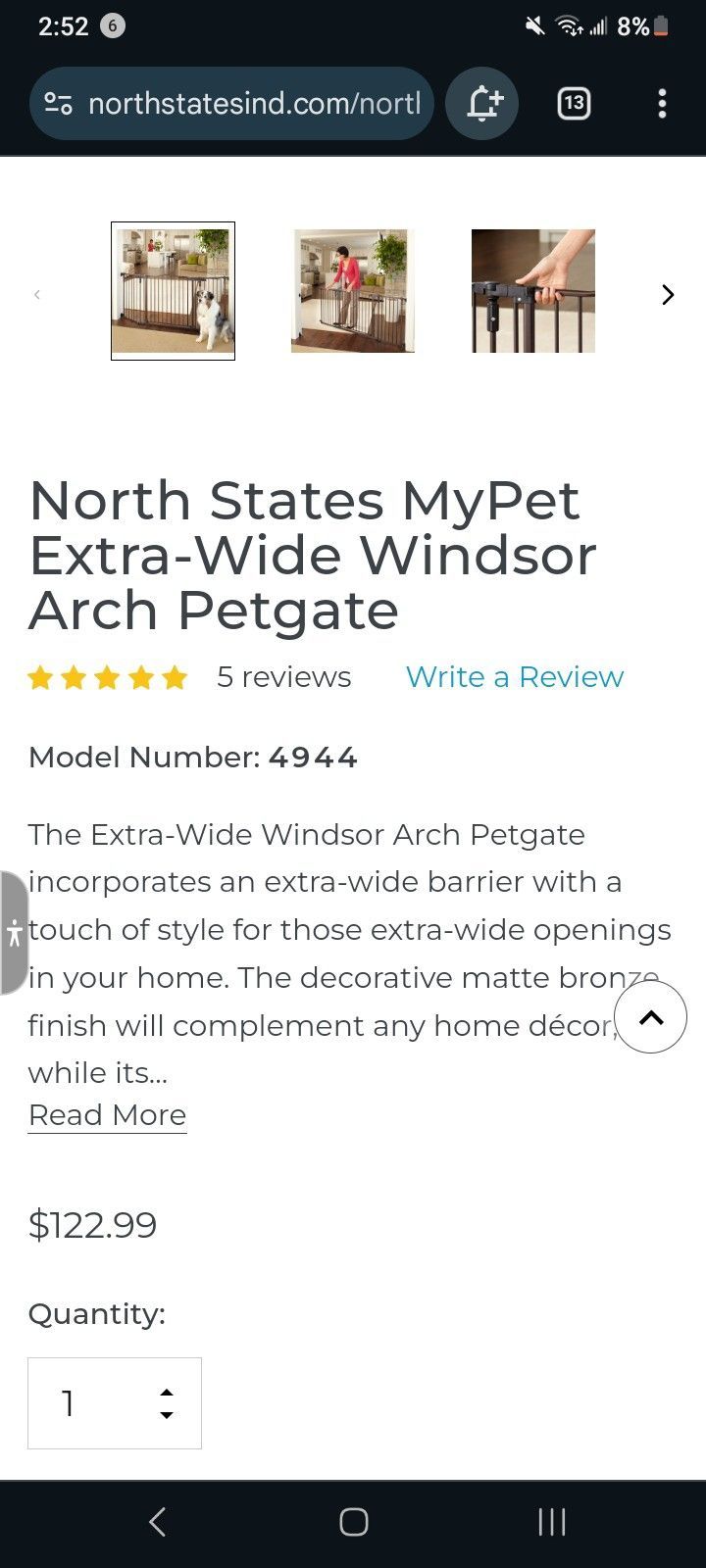 Mypet Extra-wide Petgate