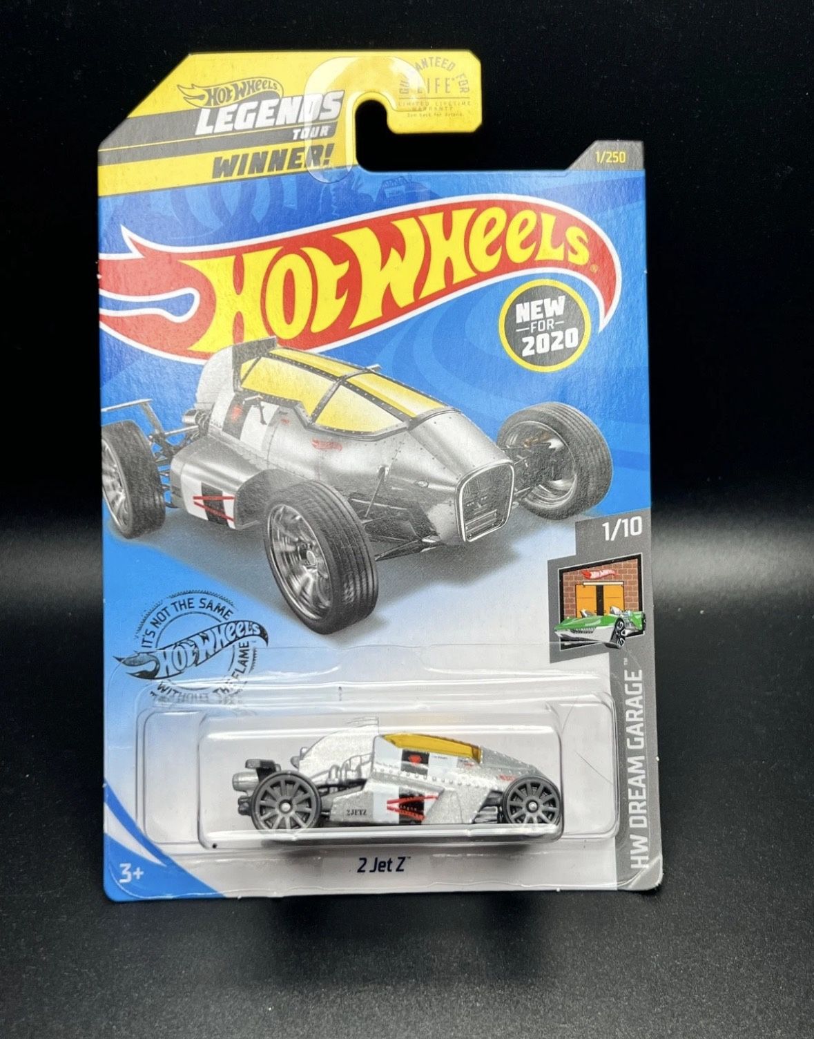 Hot Wheels 2 Jet Z Legends Tour Winner HW Dream Garage Silver 1/10 2020 New
