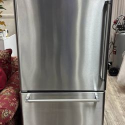 KitchenAid 22 Cu. Ft. Bottom Freezer Refrigerator – Stainless Steel