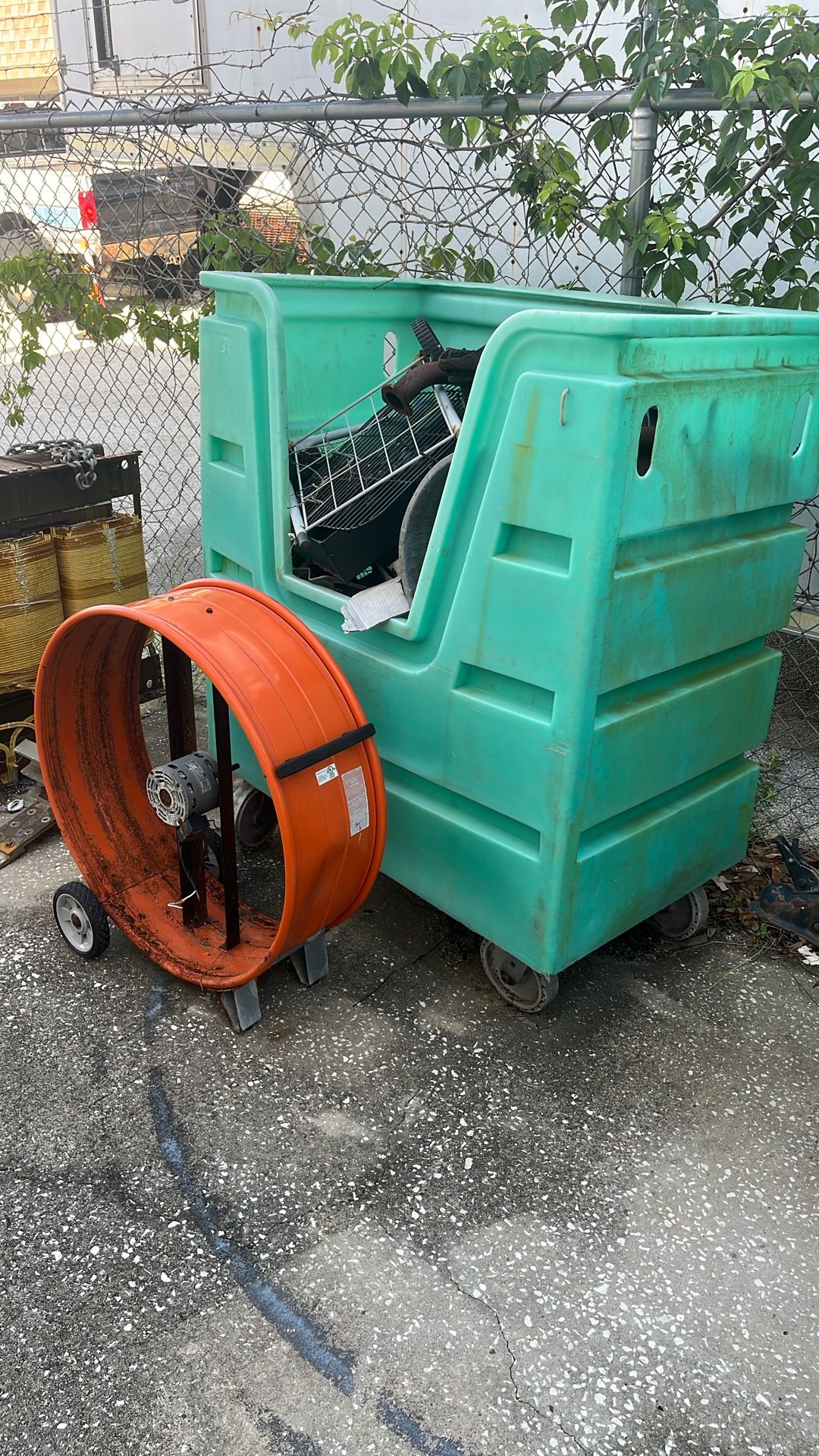 Scrap Metal Cart And Scrap