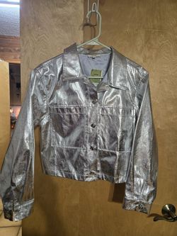 Silver light jacket