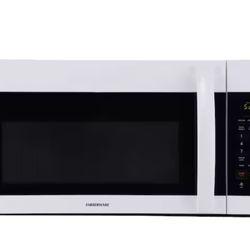 30 in. 1.7 cu. ft. Over-the-Range Microwave in White with Smart Sensor Cooking