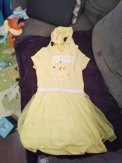 Girls Pikachu Dress