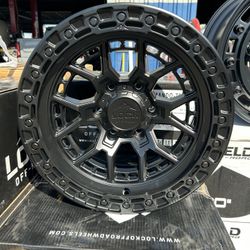 LOCK OFF-ROAD COMMANDO7969MB 6x139.7 Size 17x9 Et:0mm MATTE BLACK