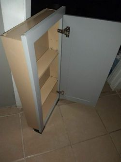drawer with mirror