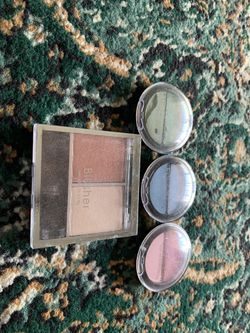 Eye shadow and blusher