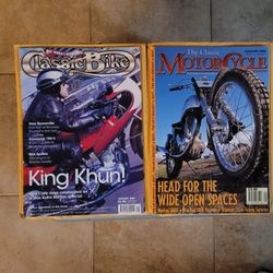 2001 European Motorcycle Magazines
