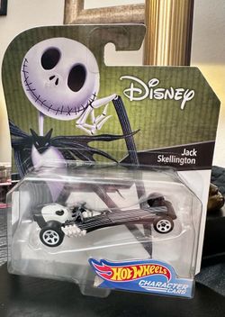 Hot Wheels Disney Jack Skellington Character Car 2018
