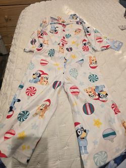 Bluey Kids Christmas Pajama Set