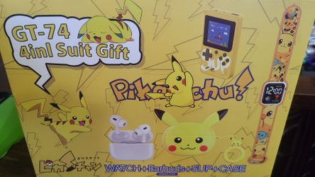 Pikachu 4 in one gift