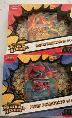 Pokémon ascended heroes boxes ex