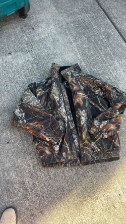 Men camo jacket medium size
