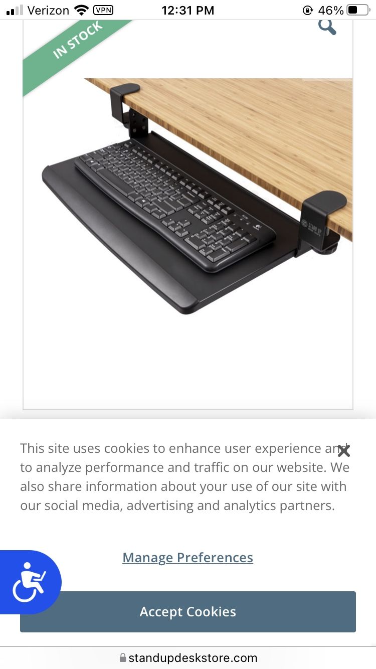 Performance Keyboard Tray