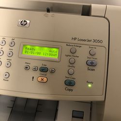 HP LaserJet 3050 All-in-One Laser Printer Scanner Copier Fax