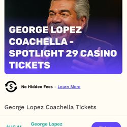 George Lopez Concert August 16 