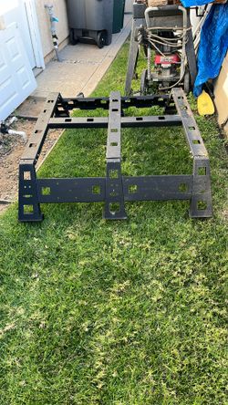 Red Rock Bed Rack with Body armor roof tent