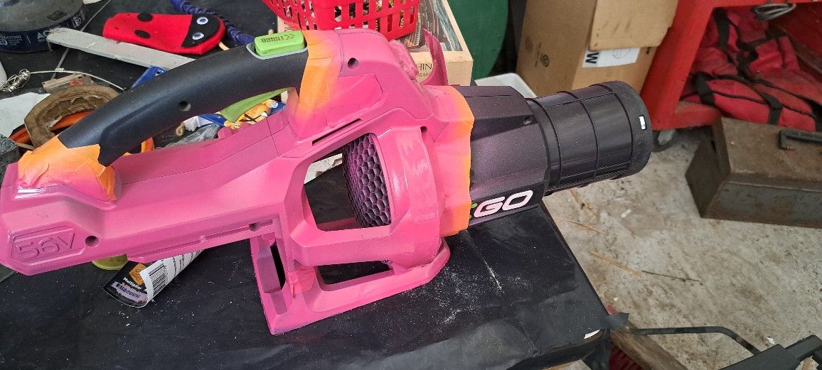 E Go PINK EDITION 💗 Leaf Blower