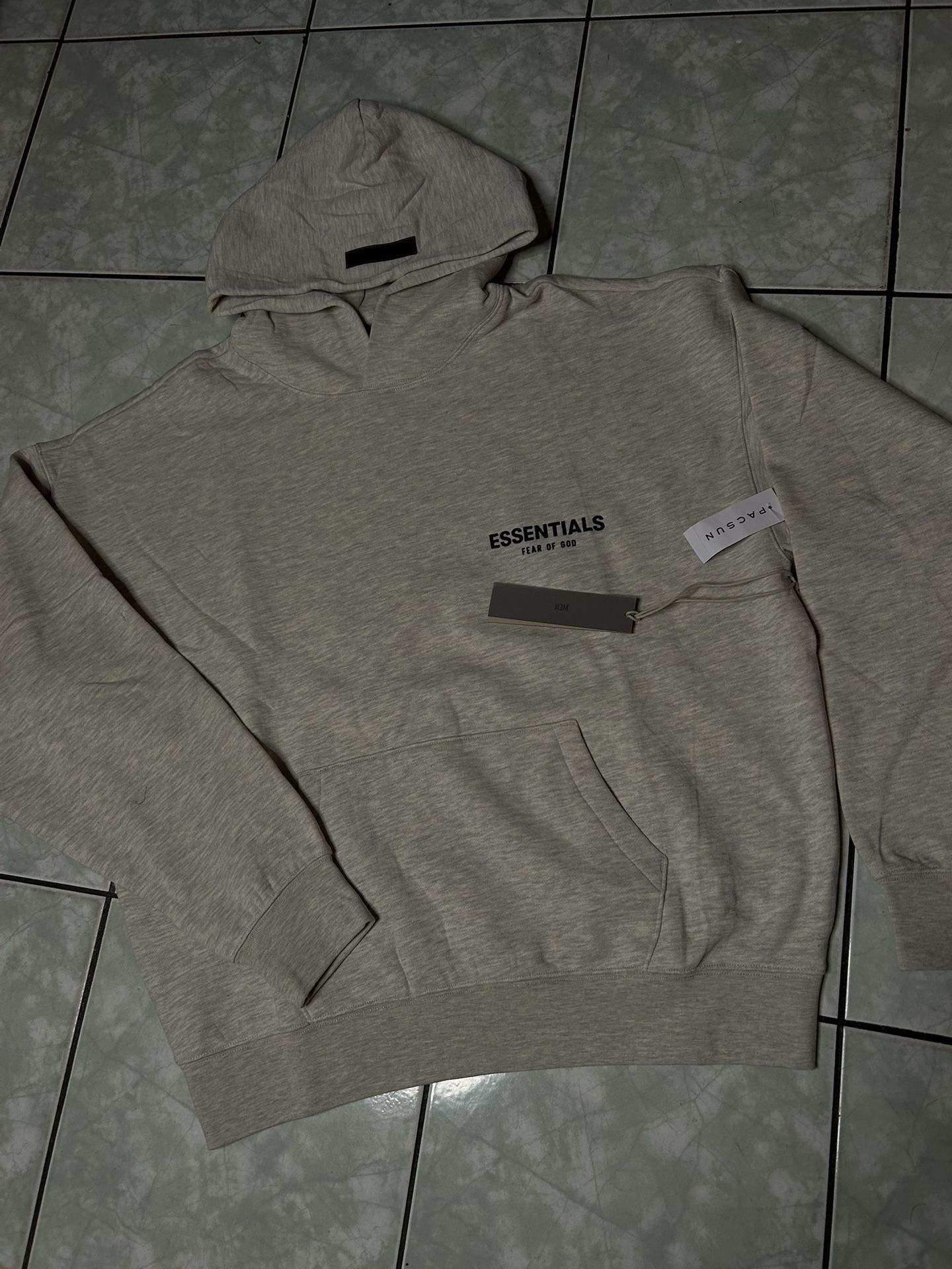 Light Oat Essentials Hoodie