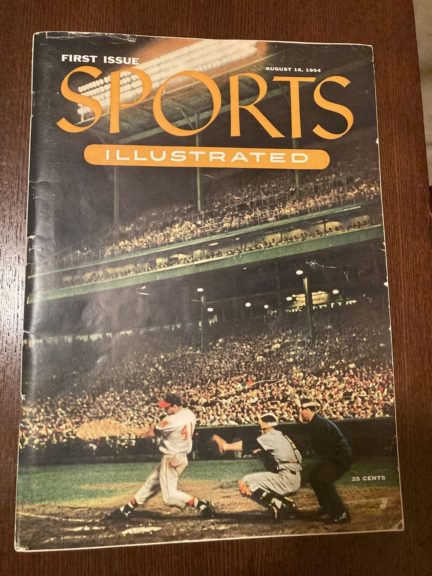 Magazine Sports Illustrated First Issue 1954 Clean, Complete with Foldouts