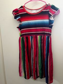 Girls Serape Dress 6/7