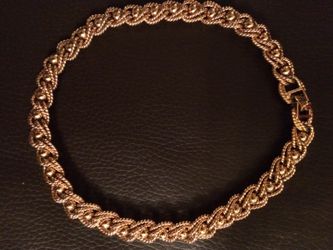 Monet Gold Tone Neclace