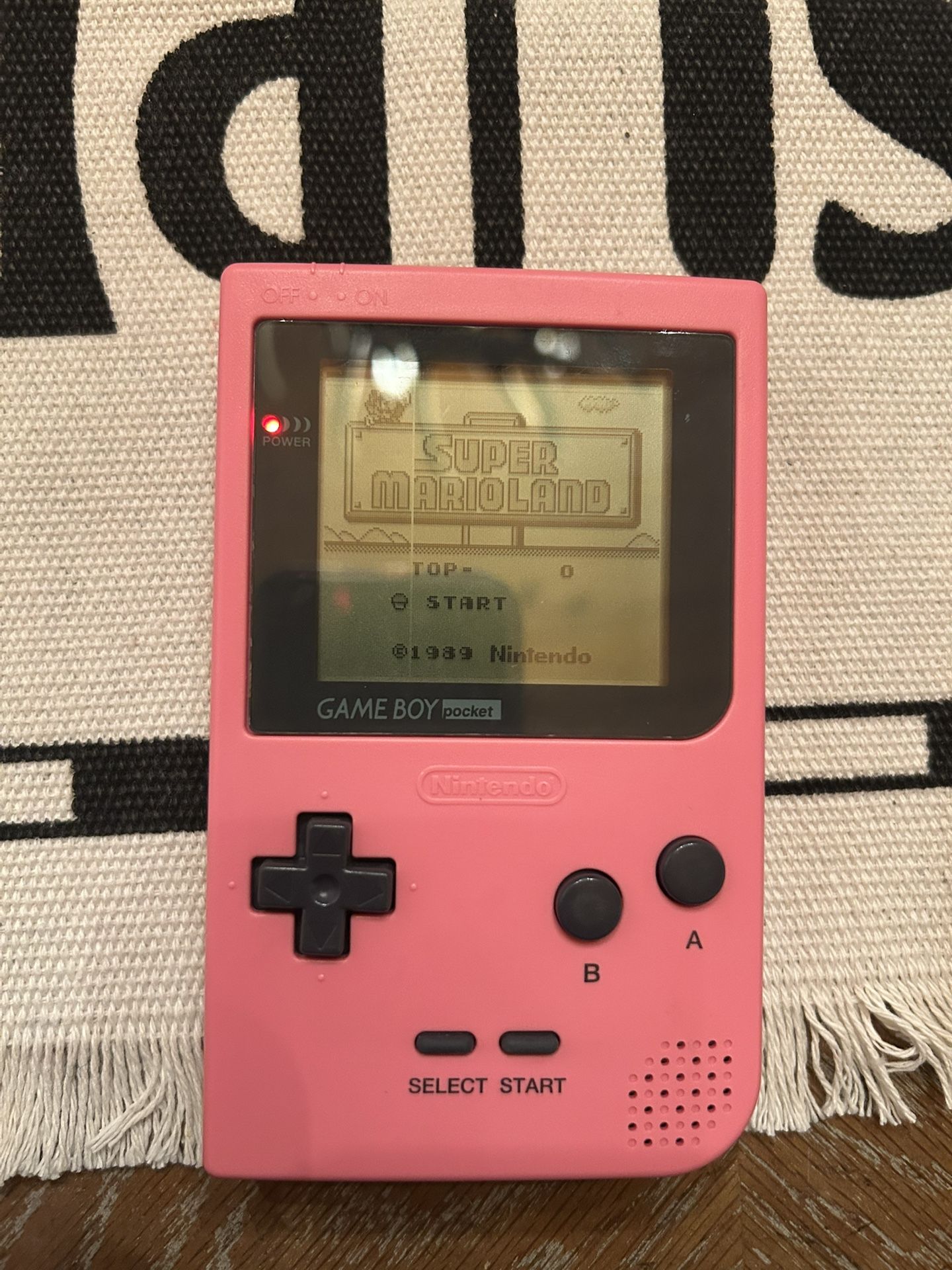 Pink Gameboy Pocket