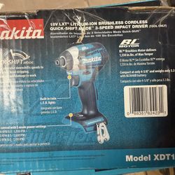 Makita 18v LXT 1/4” Cordless Impact Driver 