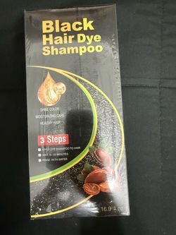 Black Hair Dye Shampoo 16.9 fl oz