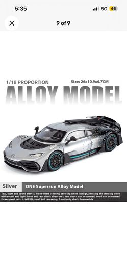 Mercedes AMG  One Die Cast Vehicle Collection 