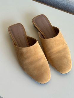 Karl Lagerfeld Suede Mules Size 5 Gently Used