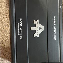 Main Machine Autotek MMA2000.4 Amplifiers - Car Audio Amplifier 2000 Watts.