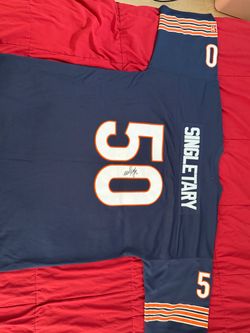 Singletary #50 Chicago Bears Signed Jersey