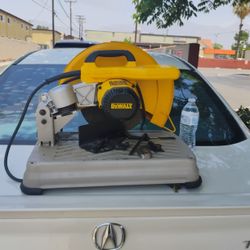 DeWalt 355mm Chop Saw Double Insulated 25.4mm Arbor