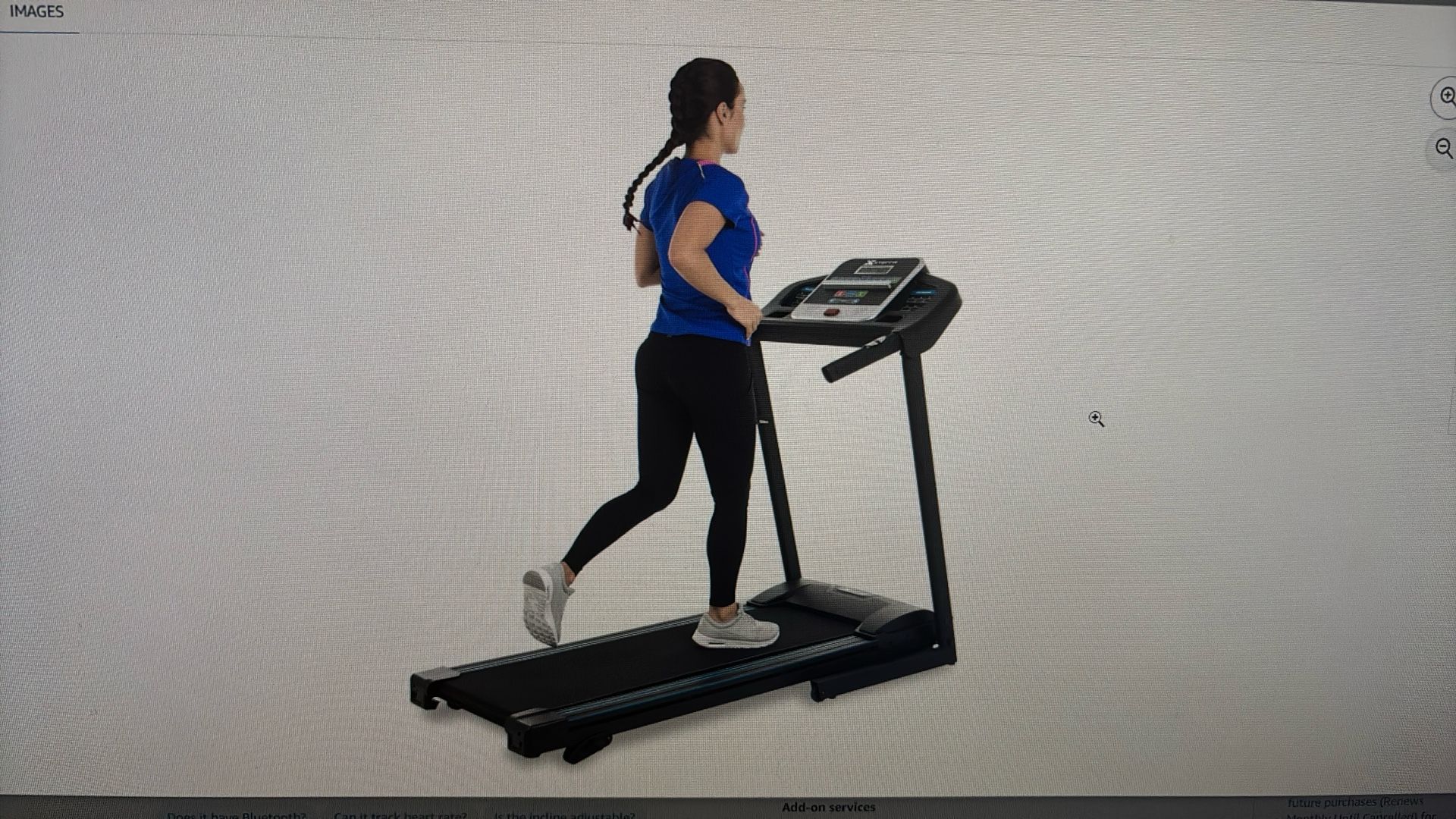 XTERRA Fitness Premium Folding Smart Treadmill, Compact Design, 250+ LB Weight Capacity, Powerful Motor