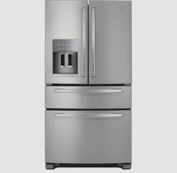 $700 - Whirlpool 4-Door French Door Refrigerator
