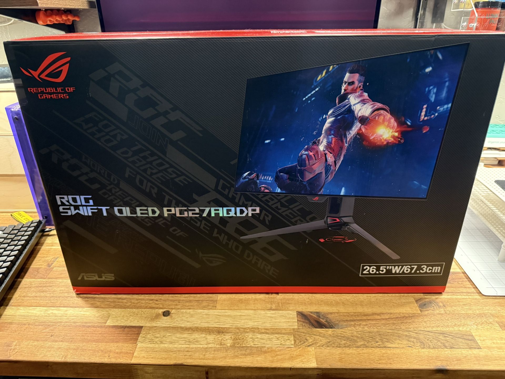Asus ROG PG27ADQP OLED 480hz Gaming Monitor