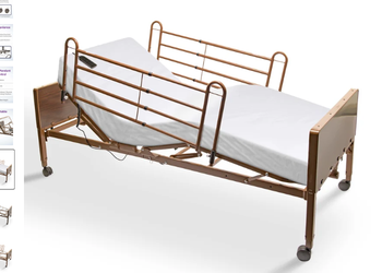 Brand New in Boxes ProHeal / ProBasics Full Electric Hospital Bed Full Set w/ Mattress Brand New