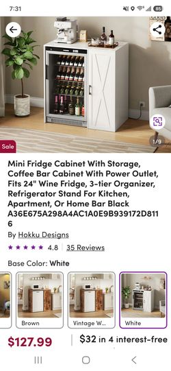 White Beverage bar