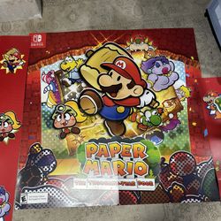 Super Mario Gamestop Promo Poster