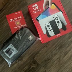 Brand New White OLED Switch Bundle