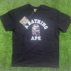 Black and Brown BAPE Tee Shirt
