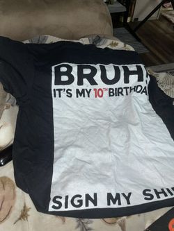 Birthday shirt