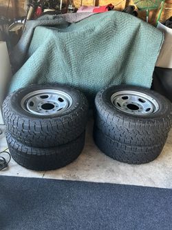 F250 Ford 3/4Ton Cooper Tires And Rims 265/70/17
