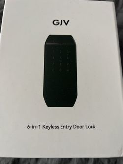 GJV 6-in-1 Keyless Entry Door Lock